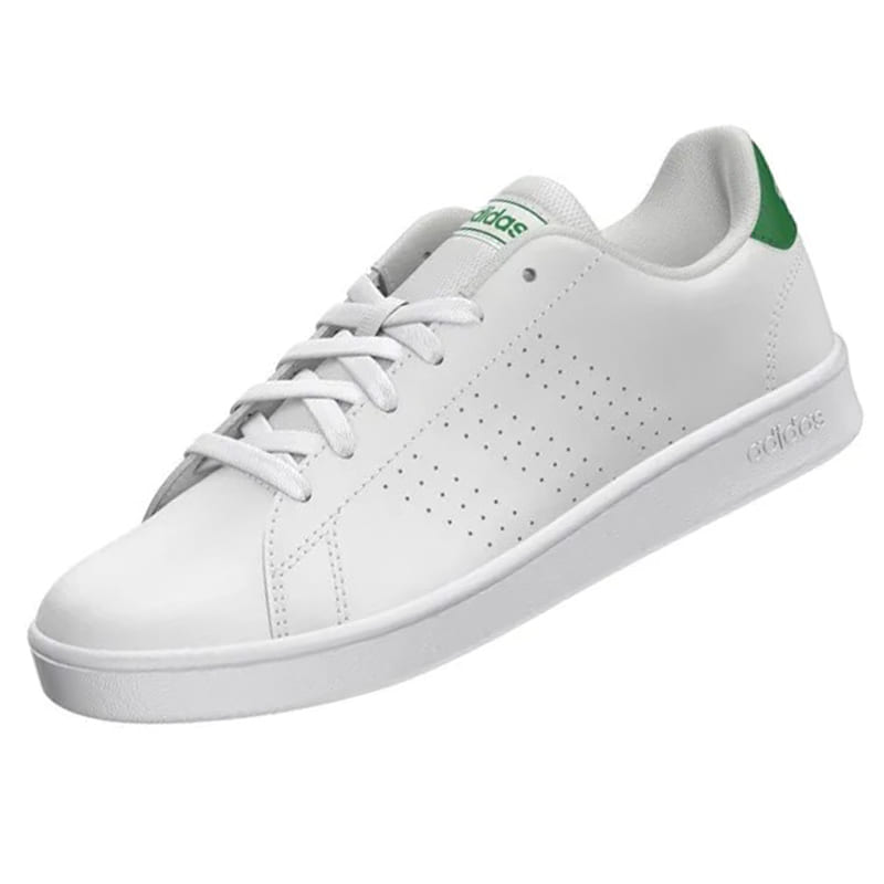 TENIS ADIDAS ADVANTAGE K BLANCO/VERDE - EF0213