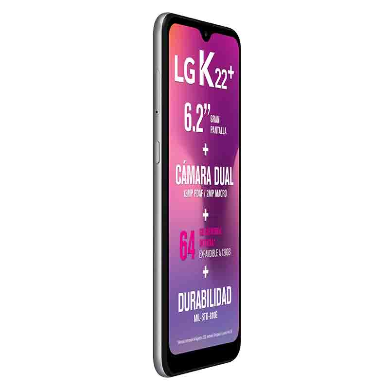 Celular LG LTE LM-K200HA K22+ Color GRIS Telcel