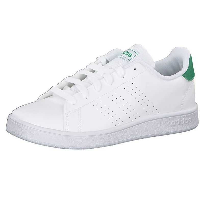 TENIS ADIDAS ADVANTAGE K BLANCO/VERDE - EF0213