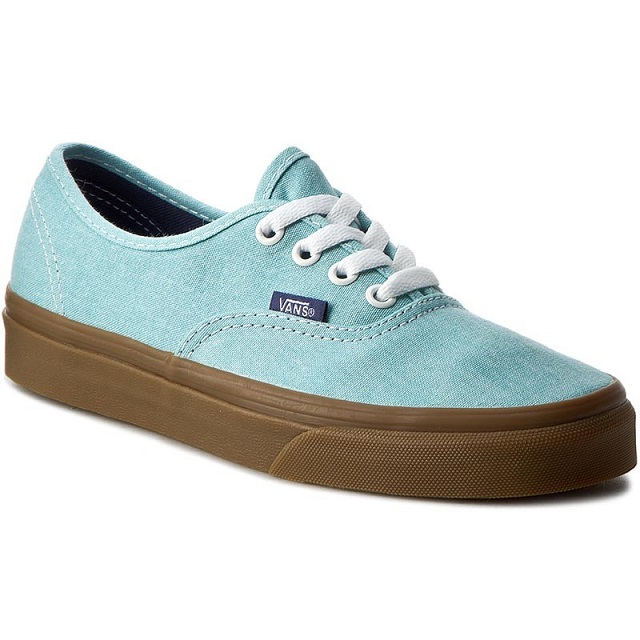 Tenis Vans Authentic Washed Canvas BI RAD Caballero Original vn0a38emmqr