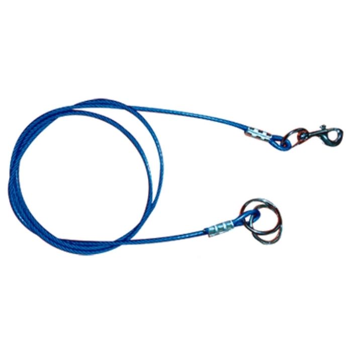 Cable De Amarre 1/8 X 3m Ideal para Perro Mediano Qkn!!!