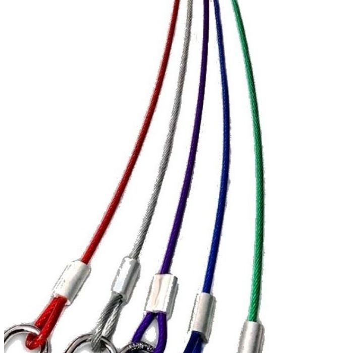 Cable De Amarre 3/16 X 2m Ideal para perro grande Qkn