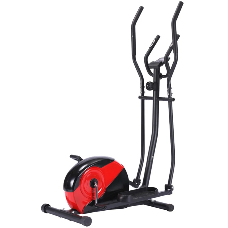 Bicicleta  Escaladora Eliptica Resistencia Magntica  Pantalla LCD Fitness Centurfit Roja