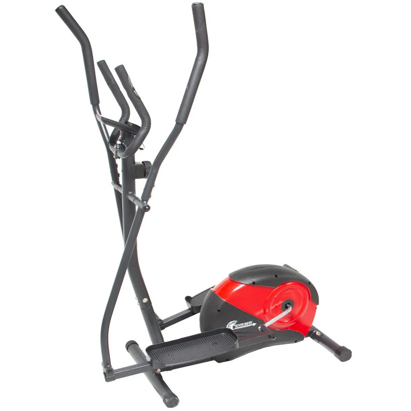 Bicicleta  Escaladora Eliptica Resistencia Magntica  Pantalla LCD Fitness Centurfit Roja