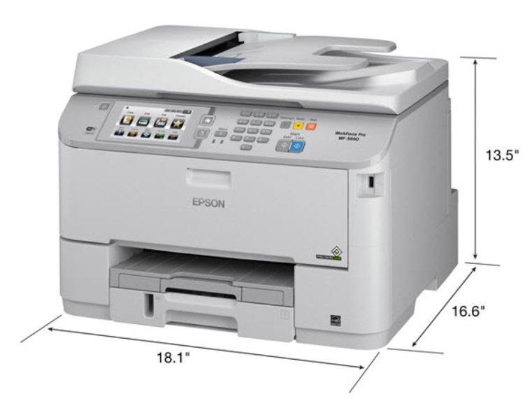 Multifuncional Epson WorkForce Pro WF-5690 Color Inyección Inalámbrico iMPRESIÓN 