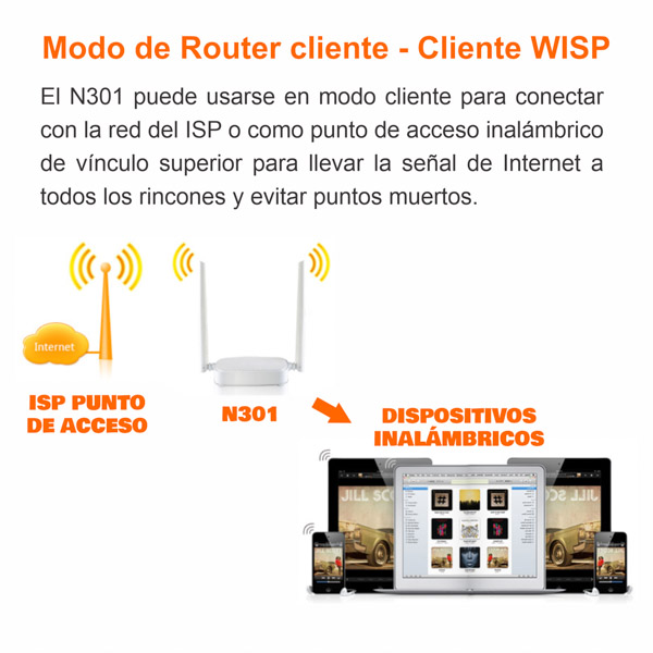 Router Inalambrico N301 Con Configuracion Sencilla 300 Mbps