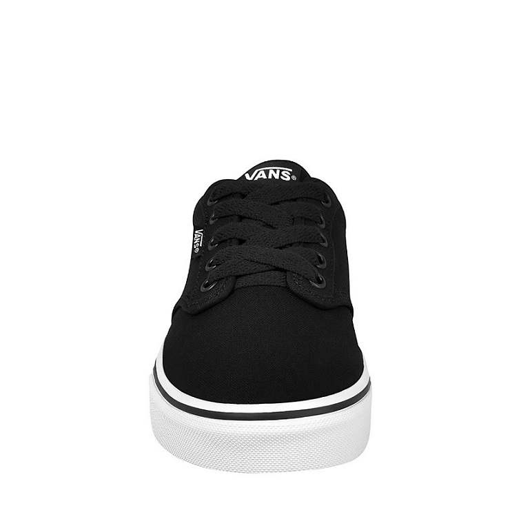 Tenis Vans Atwood Canvas Black/White Caballero Original VN000TUY187