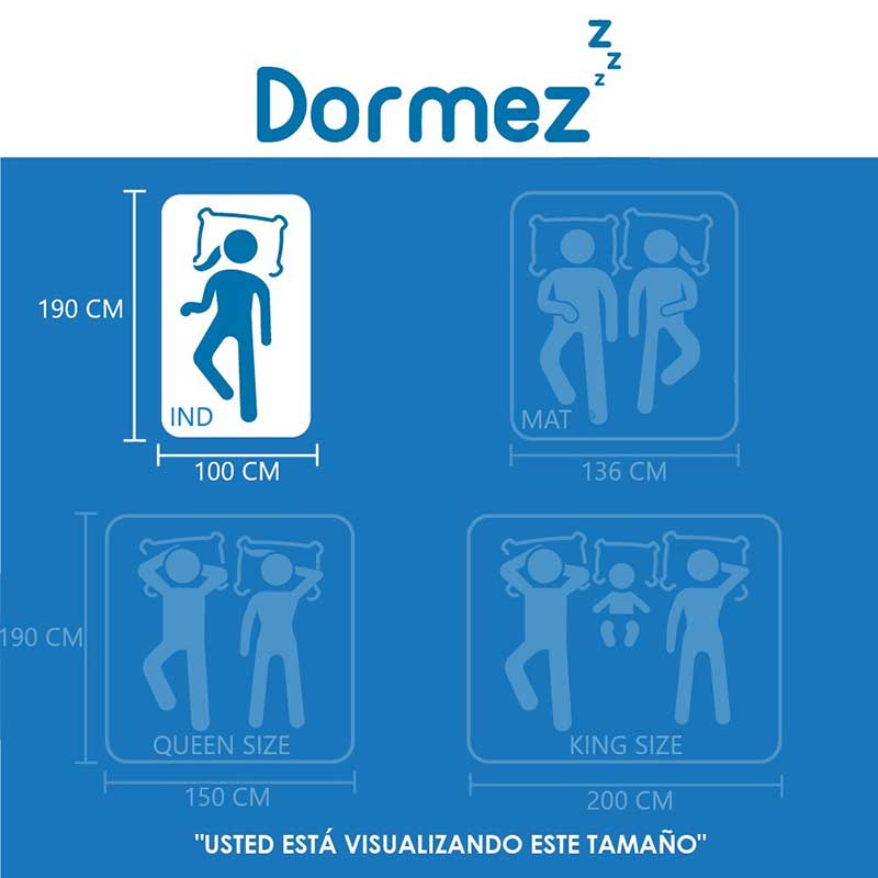 Colchón Individual Romance Dormez Ortopédico