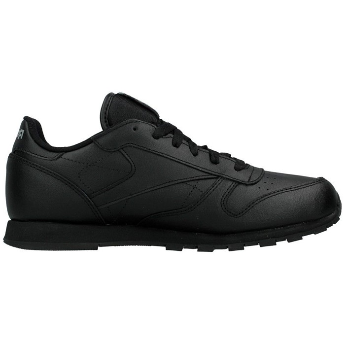 Tenis Reebok Mujer Classic Leather Negro 50149