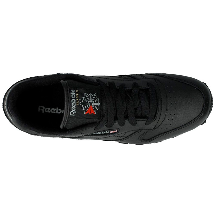 Tenis Reebok Mujer Classic Leather Negro 50149