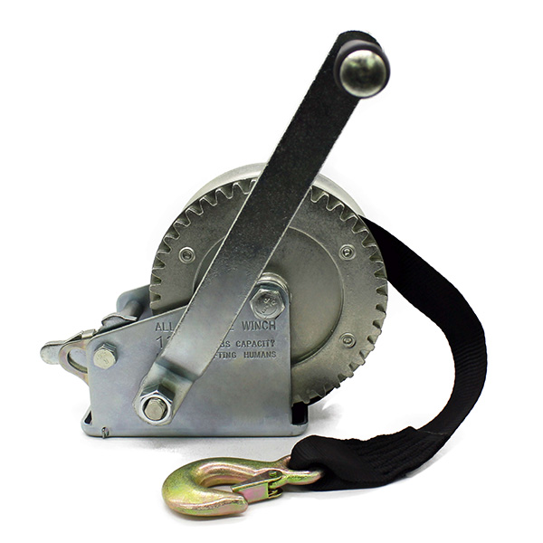 WINCH MALACATE MANUAL 2500 LIBRAS CON BANDA MAPLE TOOLS 