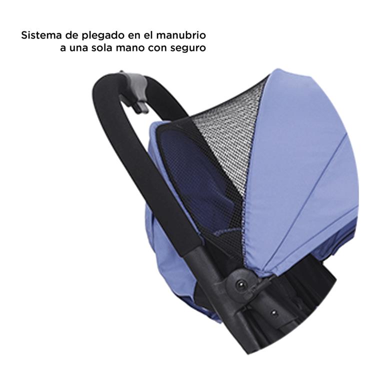 Carriola De Aluminio  Viaje Ultra-ligera One Morada D'bebé