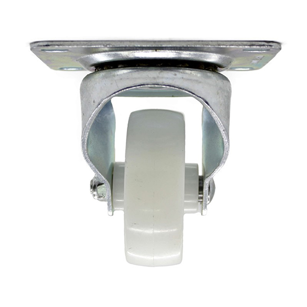 RODAJA GIRATORIA NYLON BLANCA 3" 85 KG MAPLE TOOLS 