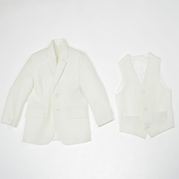 Traje para Niño Color Hueso.