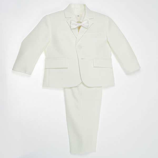 Traje para Niño Color Hueso.