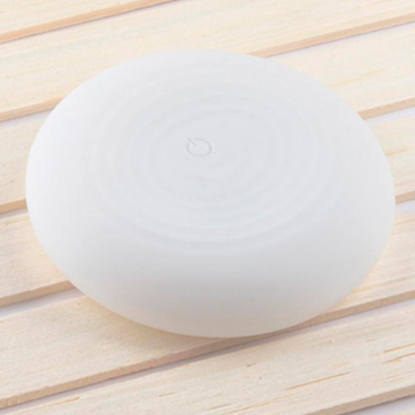 Cargador inalambrico con luz de colores con proteccion para sobrecarga Ch4 - Zeta - Blanco