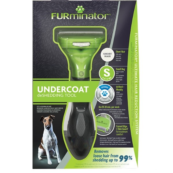 Cepillo Para Perro Furminator Raza Pequeña Pelo Corto