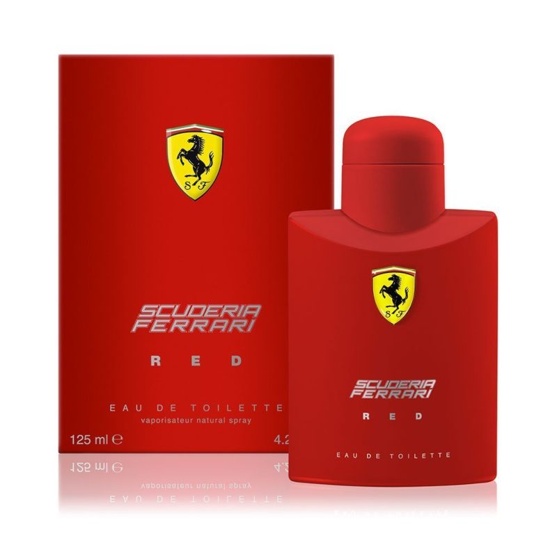 Perfume Scuderia Red Para Hombre De Ferrari Edt 125ml