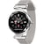 Fralugio Smart watch de Lujo para Dama Extensible de pulsera Pantalla corte Diamante H1