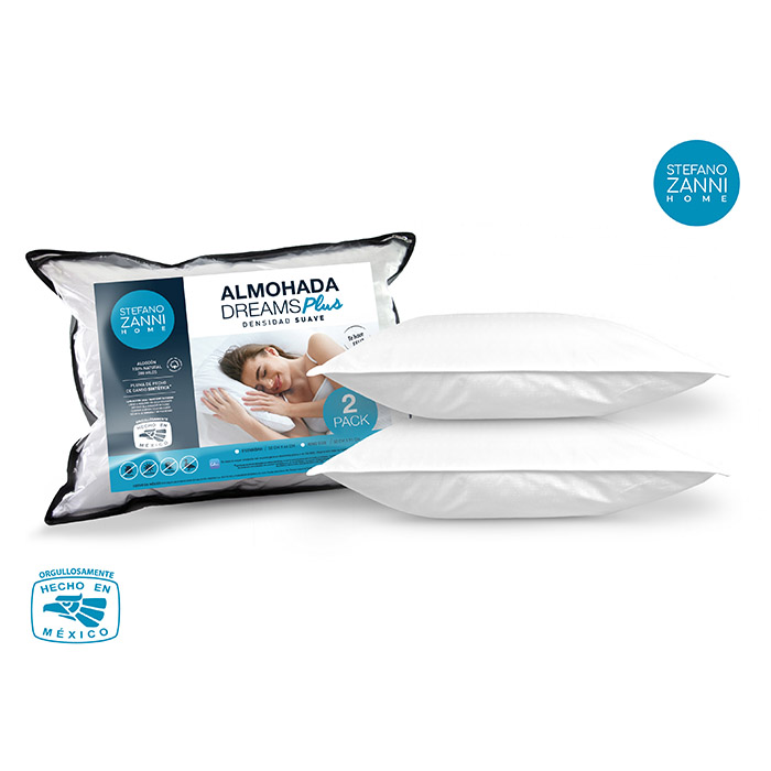 Almohadas 2 Pack  Suave (Estándar) Stefano Zanni