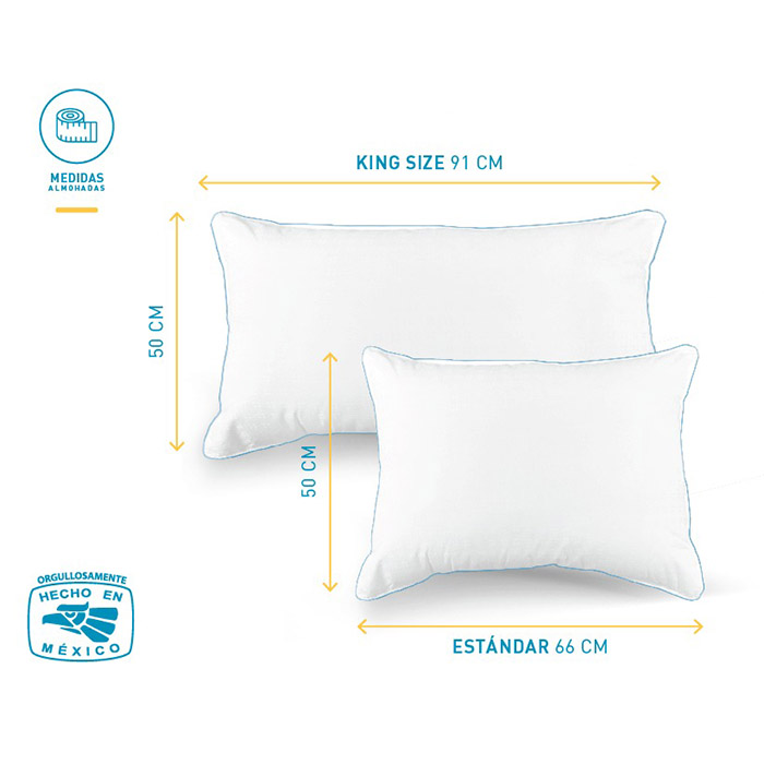 Almohadas 2 Pack  Suave (Estándar) Stefano Zanni