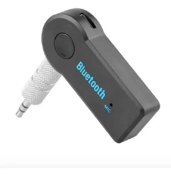 RECEPTOR BLUETOOTH UNIVERSAL CON CONEXIÓN A AUXILIAR 3.5 MANOS LIBRES