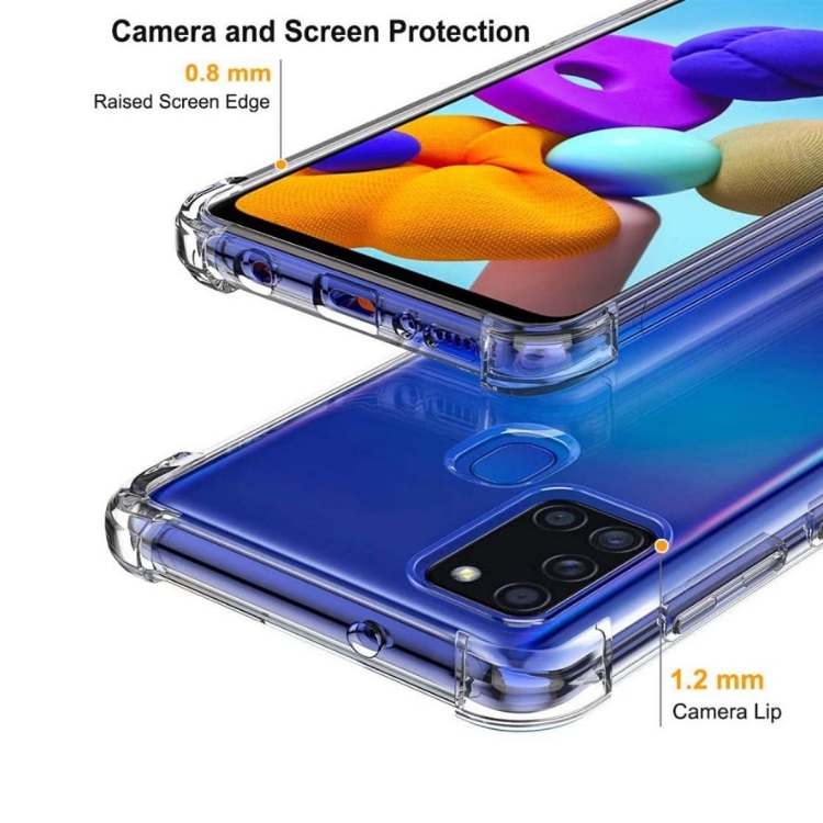 Mica + Funda Samsung Galaxy A21S Contra Golpes