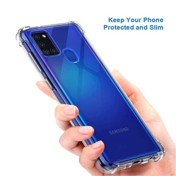 Mica + Funda Samsung Galaxy A21S Contra Golpes