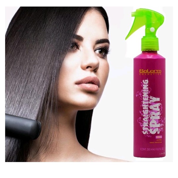 Straightening Termo-protector Para Planchar el Cabello Salerm