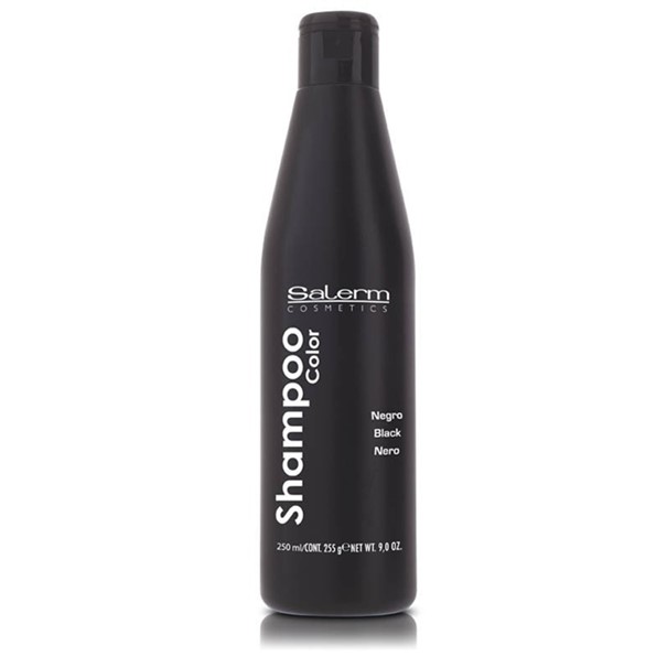 Shampoo Y Mascarilla Cabello Negro Natural o Teñido/matizador Salerm