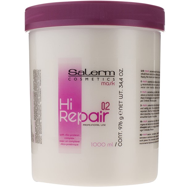 Hi Repair Tratamiento Reparador Acción Inmediata 1kg Salerm