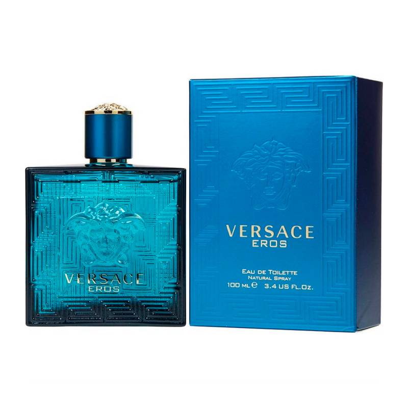 Perfume Hombre Marca Versace Eros 100 Ml Edt Original Importado