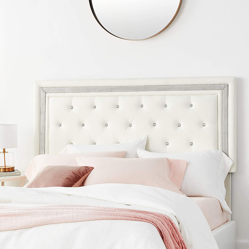 Cabecera King Size color blanca 