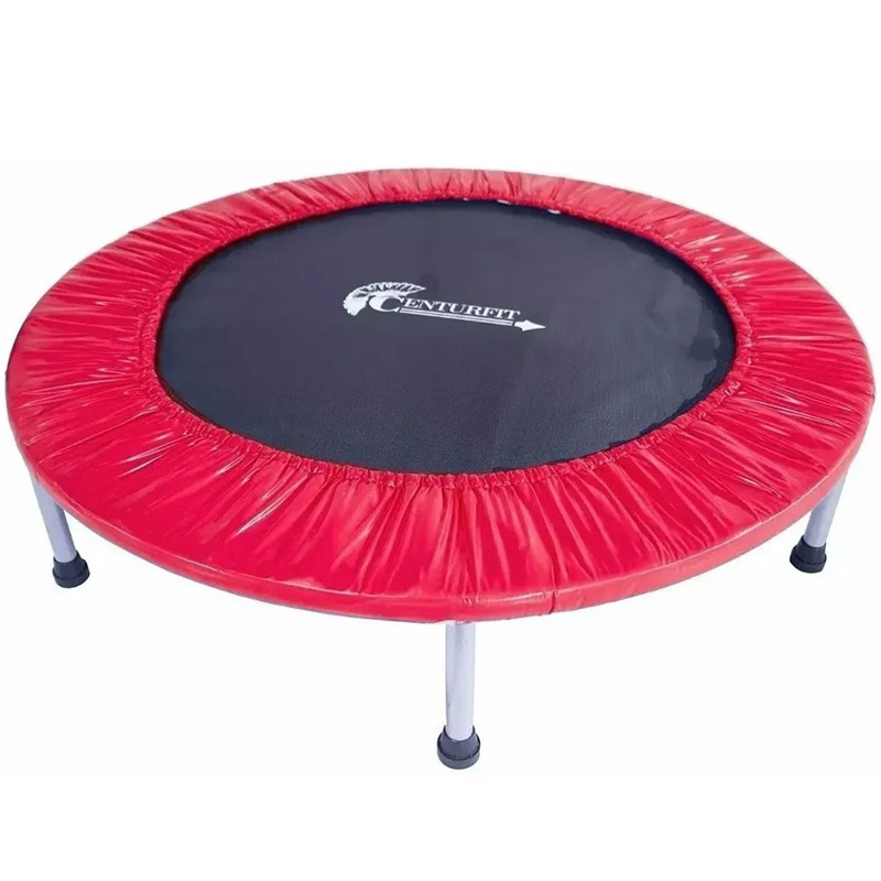 Trampolin Mini Brincolin Resistencia Ejercicio Rehabilitacion Aerobico FItness 40 Pulgadas- Rojo