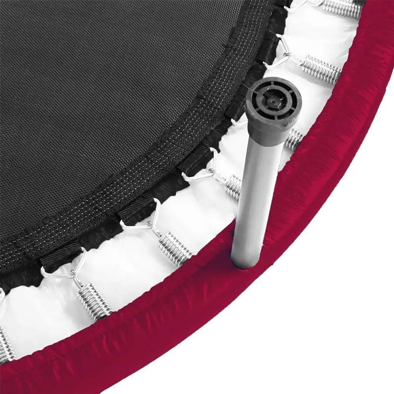Trampolin Mini Brincolin Resistencia Ejercicio Rehabilitacion Aerobico FItness 40 Pulgadas- Rojo
