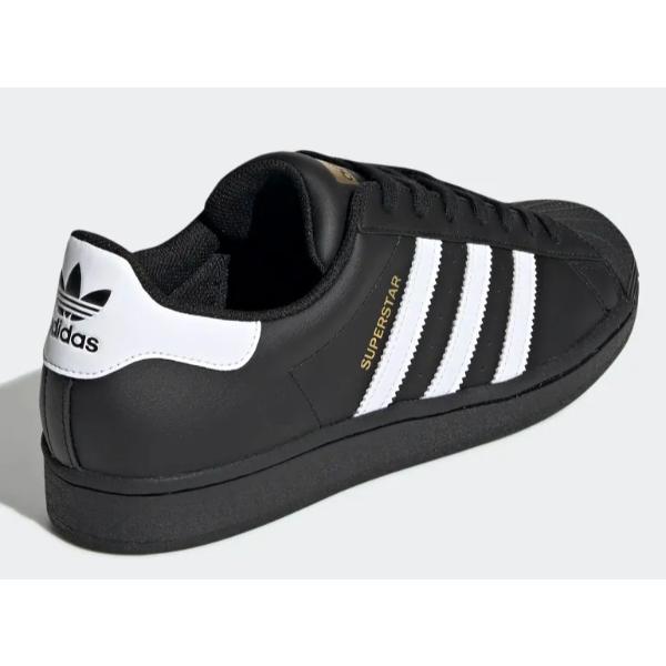 Tenis adidas Superstar Negro Blanco B23642