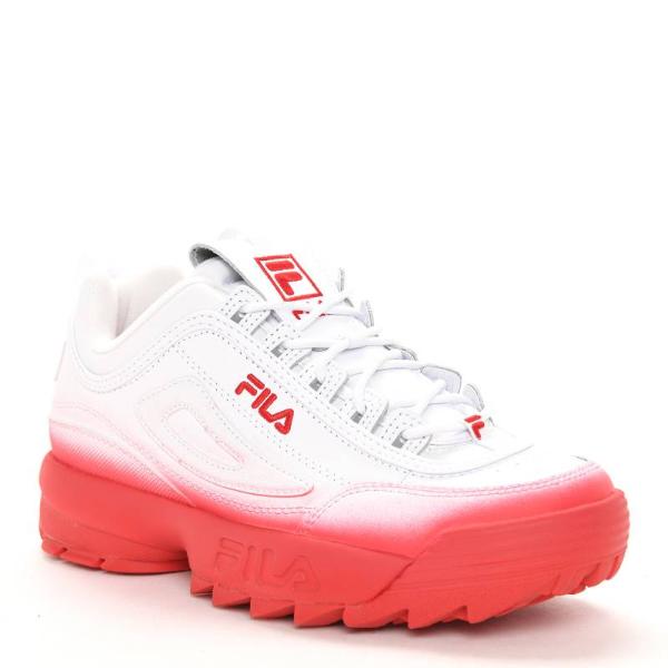 Tenis Fila Disruptor 2 Brights Fade Blanco/rojo 5fm00692 121