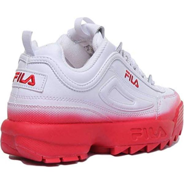 Tenis Fila Disruptor 2 Brights Fade Blanco/rojo 5fm00692 121