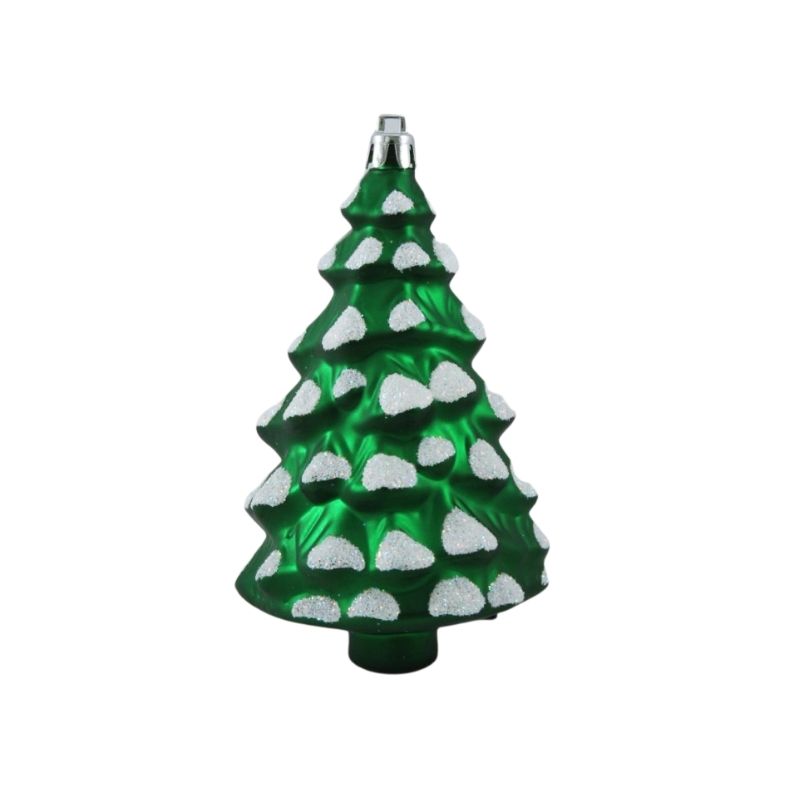 CG Hunter Holiday - Juego de esferas Decorativas - Adornos inastillables  Extra Grandes - 15 cm de díametro Cada Esfera, para árbol de Navidad o  Exteriores, Verde - Plata - Rojo (6 Adornos con Gancho)