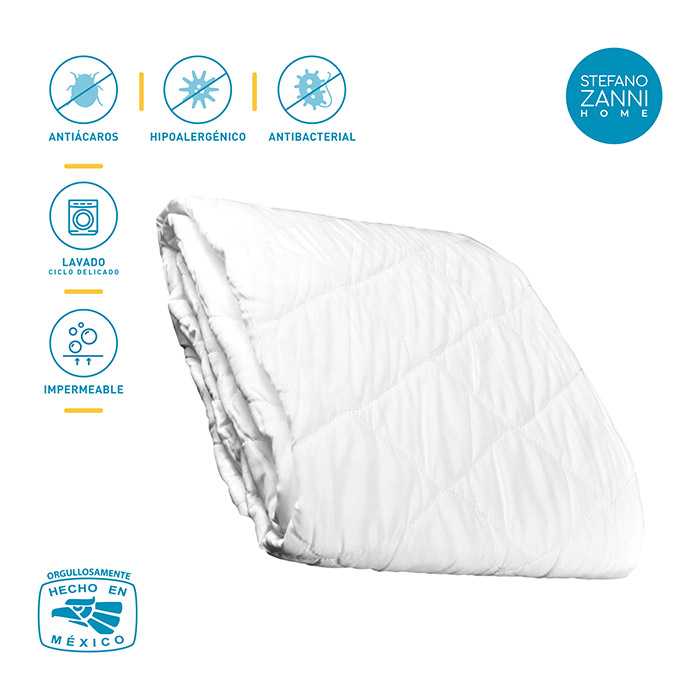 Protector De Colchón Impermeable (King Size) Stefano Zanni 