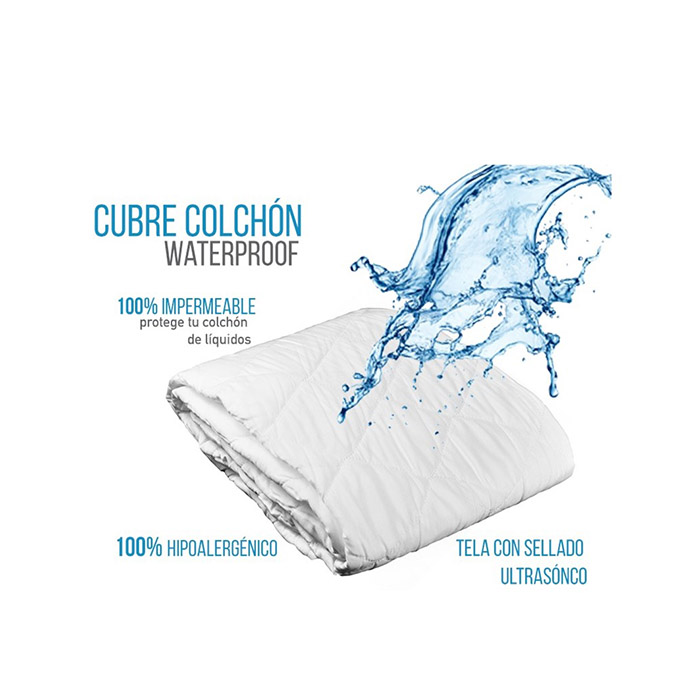 Protector De Colchón Impermeable (King Size) Stefano Zanni 