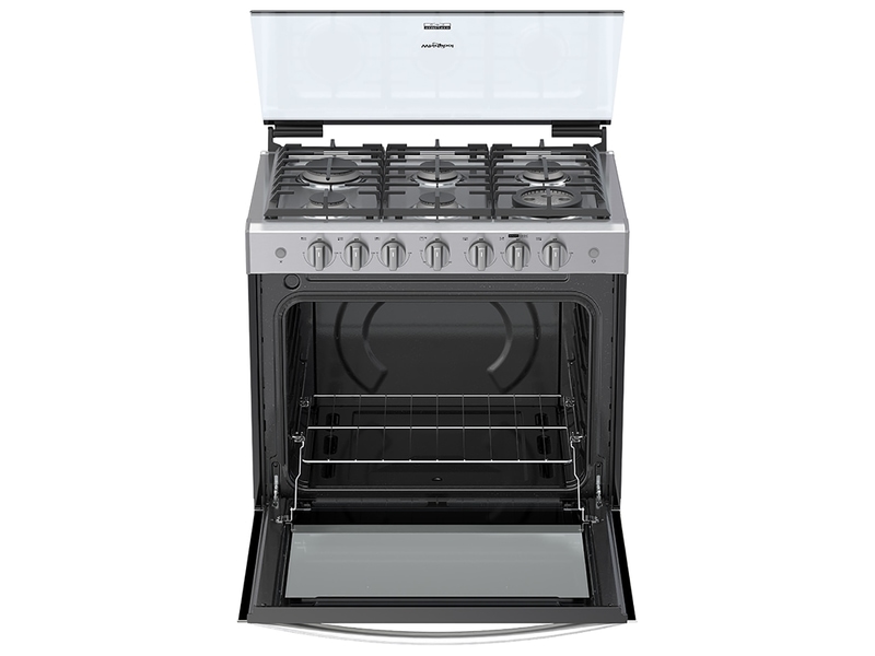 Estufa empotrable Whirlpool WER5100S de 76 cm en Acero Inoxidable.