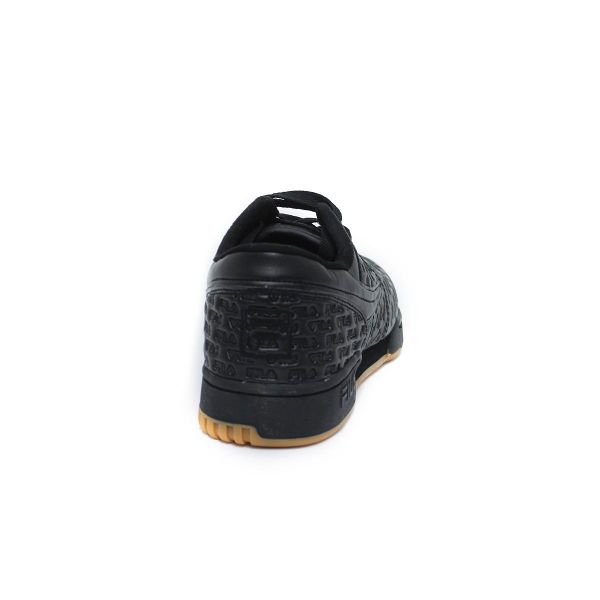 Tenis Fila Original Fitness Small Logos Negro 1fm00113 976