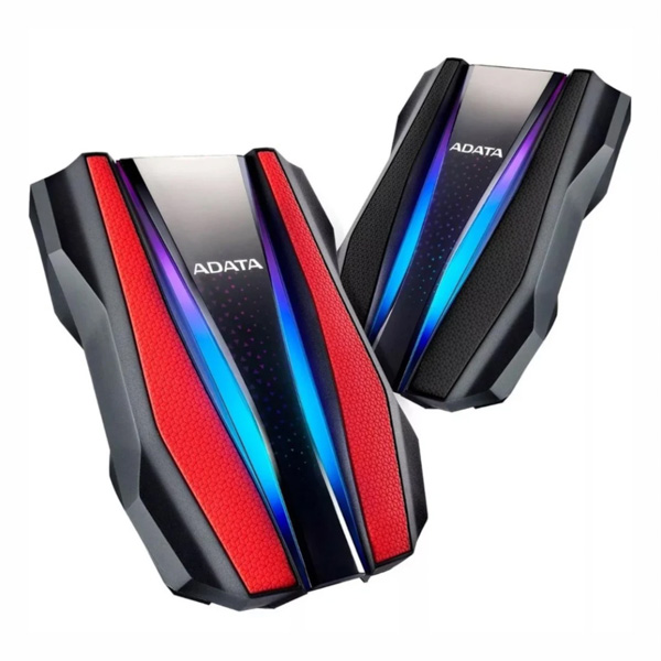 DISCO DURO EXTERNO ADATA RGB HD770G 2TB 3,2 BL RGB AHD770G-2TU32G1-CBK