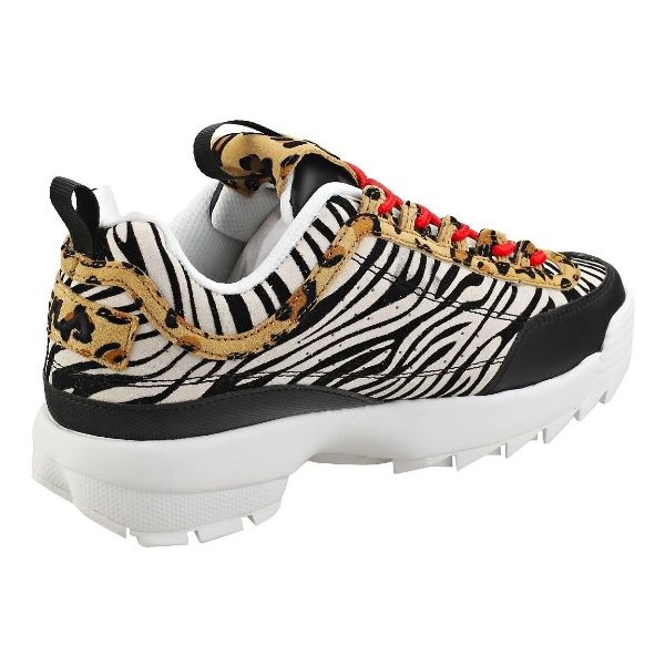 Tenis Fila Ray Tracer Animal Print Leopardo 5rm01019 992