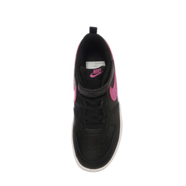Tenis Nike Court Borough Low 2 Negro/rosa Bq5448 003