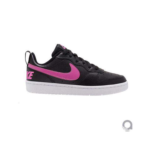 Tenis Nike Court Borough Low 2 Negro/rosa Bq5448 003