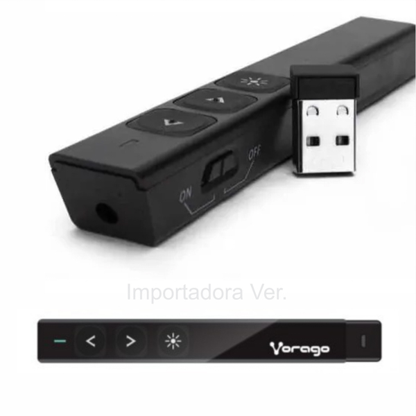 Presentador Laser Vorago Lasp-300 Slim Negro