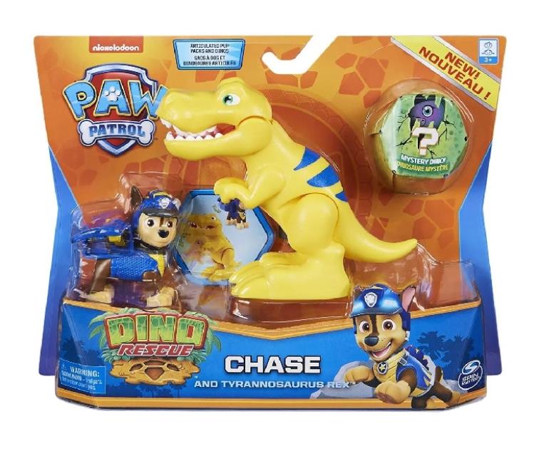 Paw Patrol Dino Rescue Chase and T rex Spin Master 