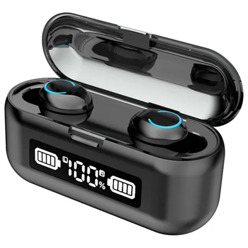 Audífonos Manos Libres Bluetooth 5.0 F9 Ulight Power Bank True Wireless FRALUGIO.